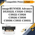 thumbnail image 2 of GPR-66 C-EXV64 Drum Kit Compatible for Canon ImageRUNNER Advance DX3322L C3326 C3922 C3922i C3926 C3926i C3930 C3930i C3935 C3935i Printers, High Yield 80,000 Pages, 2 of 7