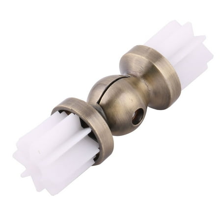 Metal Window Panel Curtain Rod Pole Corner Joint Connector Bracket