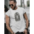 thumbnail image 2 of Outline Zodiac Sign Scorpio T-Shirt Men -Image by Shutterstock, Male 3X-Large, 2 of 4