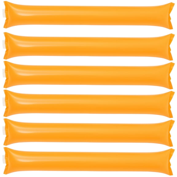 Worgeous 40 Pcs Rocket Inflatable Stick 60.00X10.00X5.00CM Orange