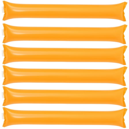 Worgeous 40 Pcs Rocket Inflatable Stick 60.00X10.00X5.00CM Orange