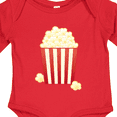 thumbnail image 4 of Inktastic Popcorn Movie Treat Boys or Girls Long Sleeve Baby Bodysuit, 4 of 5