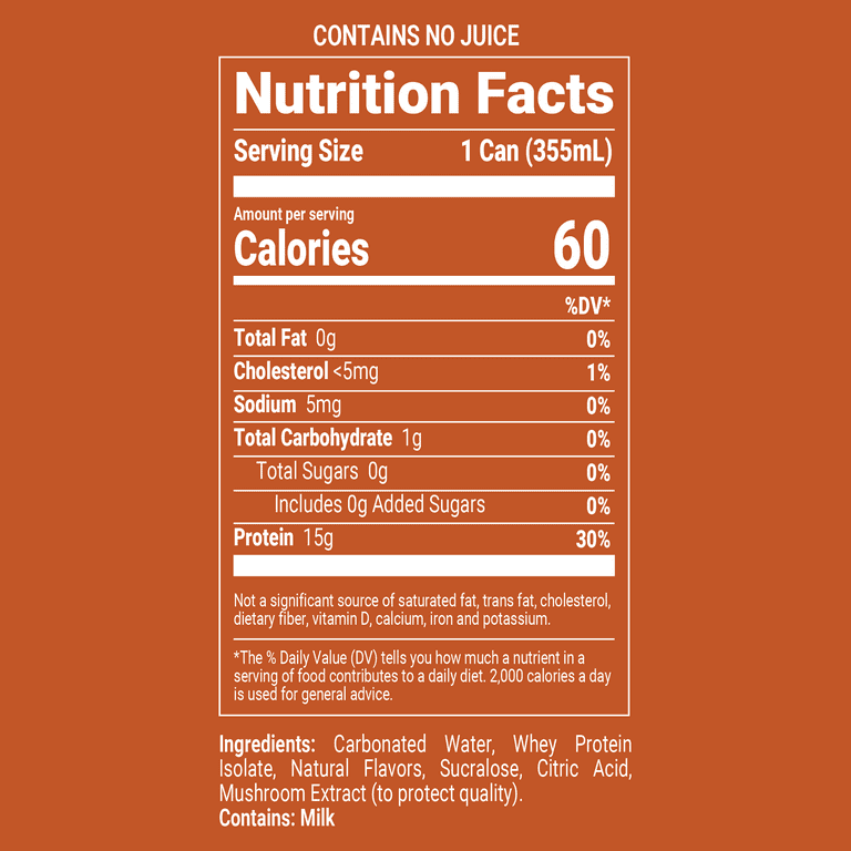 DON'T QUIT Protein Soda Root Beer, 15g Protein 12oz