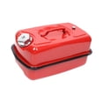 thumbnail image 2 of DYNWAVECA Metal Petrol Can Tank Versatile Good Sealing Practical Red Oil Drum 10L, 2 of 9