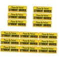 thumbnail image 4 of 5 Pieces Car Student Driver Sign Learner Stickers New Magnet, 4 of 8