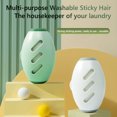 thumbnail image 4 of Rodillo Pelusa Lavable Reutilizable para Muebles Pet () Blanco Verde, 4 of 9