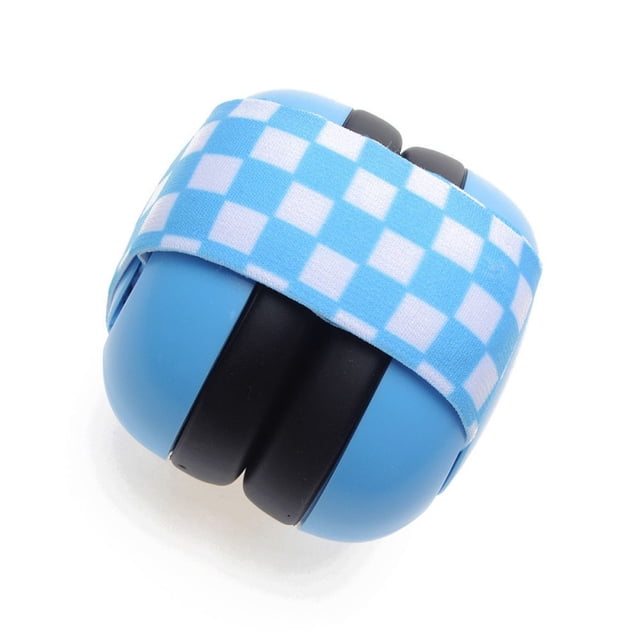 Orejera de viaje para dormir, auriculares portátiles antiruido con correa elástica para bebé