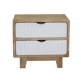 thumbnail image 4 of Progressive Furniture Outbound Mango Wood Nightstand in Tan White, 4 of 5