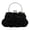 Black, variant on Womens Clutch Purse,3D Rose Flower Satin Elegant Mini Evening Handbag,for Women,for Wedding Party Prom Formal Use