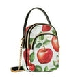 thumbnail image 7 of FORMRS Crossbody Bag for Women Quilted Travel Shoulder Cell Phone Purse with Chain Strap Handbag, Apple Pattern, 7 of 7