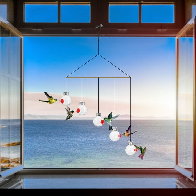 Dvkptbk Smart Bird Feeder with Camera+Solar Panel 64G Sd Card 6-In-1 Perch, 160°View 1080P Auto Detection & Notify, Ai Identify 10000 Bird House for Outside Gift for Bird Watching Lover