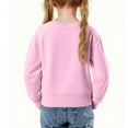 thumbnail image 4 of cfhntfmh Girls Oversized Crewneck Sweatshirt Kids Fall Clothes Casual Pullover Soft Comfy Long Sleeve Outfits Clothes, 4 of 7