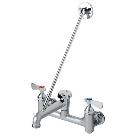 American Standard Service Sink Faucet - Symmetrix 2-Handle Wall Mounted Service Sink Faucet in Chrome