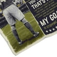 thumbnail image 3 of Lazaofficial Custom Name Blanket, Soccer Blanket, Soccer Blanket For Girls, Soccer Blanket For Boys, Soccer Throw Blanket, Personalized Soccer Blanket, 3 of 8