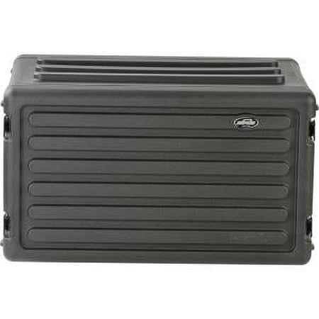 UPC: 0789270995024 | 6U SHALLOW ROTO RACK WITH STEEL RAILS FRONT/BACK