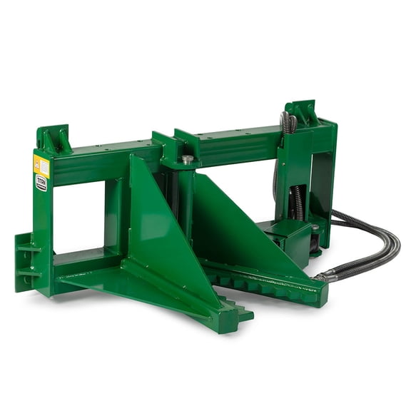 Titan Attachments Heavy-Duty Post and Tree Puller, Fits John Deere Tractors, 3,000 LB Clamping Force, Universal Landscape Tool