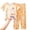 H266 Orange, variant on SJLDQY Pajamas for Girls Cute Cartoon Graphic Tee Pants Loungewear Sets Summer Sleepwear 2 Piece Casual Pjs Sets
