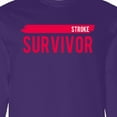 thumbnail image 4 of Inktastic Stroke Survivor Long Sleeve T-Shirt, 4 of 5