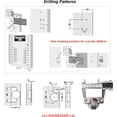 thumbnail image 3 of 8 Degree Full Coverage Hinges with Built-in Damper, Self Closing Mechanism Hinge for Kitchen Cabinet Doors, 3 of 3