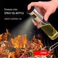 thumbnail image 5 of Kitchen Oil Glass Pump Sprayer for Cooking 100ml Olive Oil Spray Leak-proof Bottle for Salad BBQ Kitchen Baking Roasting Tools-Rose Gold, 5 of 10