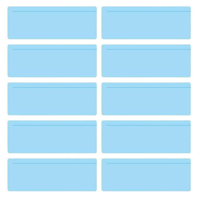 Maytalsory 10x Dyslexia Aids 10pcs Colored multiple colors Overlay Bookmark For Classroom Guided Reading