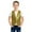 Gold, variant on Tiijoy Big Boys Glitter Sequin Vest Carnival Party Waistcoat Sleeveless Shirt, Sizes 6-10