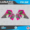thumbnail image 2 of Kalair GFX Graphics Kit for Yamaha PW50 (All Years) Lunatic Series, 2 of 5