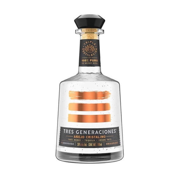 Tequila Tres Generaciones Añejo Cristalino 700ml