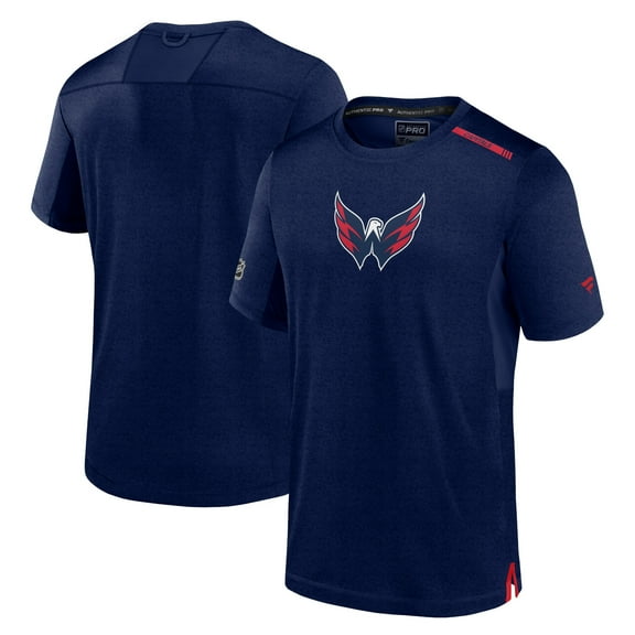 Men's Fanatics Navy Washington Capitals Authentic Pro Performance T-Shirt