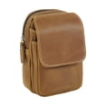 thumbnail image 1 of Riñonera con cinturón para teléfono, riñonera con lazo, bolsa de transporte informal deportiva, elegante bolsa para teléfono, riñonera para hombre Marrón, 1 of 8