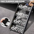 thumbnail image 3 of Yuyamidu Cow Print RV Steps Covers Rugs Universal RV Camper Step Stair Covers Rugs 4 Pack Camper Step Covers Non-Slip RV Stair Carpet with Hook and Loop, 3 of 7