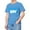 Blue, variant on Boys T-shirts Birthday Party Apparel Youth Kids Short Sleeve Graphic Print T-Shirt Happy Birthday Theme Tops Trendy Fashion Present for Teen Boys