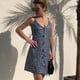 thumbnail image 5 of Laklulu Vestidos midi fluidos de lunares casuales de verano para mujer, 2, L, 5 of 6