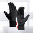 thumbnail image 3 of TABLETREANDS 1Par Guantes Negros Para Y Senderismo Con Pantalla Táctil Antideslizantes Y Protección Térmica, 3 of 8