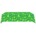 thumbnail image 2 of Ohmyroo 54x108 In St. Patrick's Day Clovers-Themed Waterproof Tablecloth for Home Holiday Party Use Dinner Decorative Cover Needs, 2 of 6