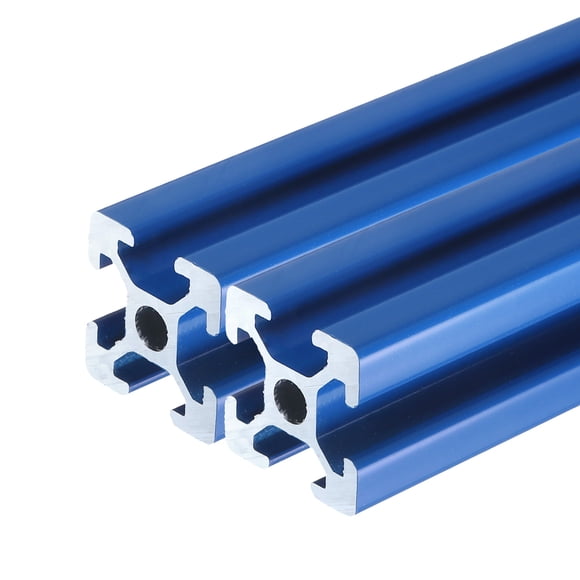 4 Pcs t Slot 2020 Aluminum Extrusion Profile 200mm 8 inch, European Standard Anodized Black Extrusion Frame