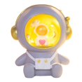thumbnail image 2 of Estatua de astronauti, estatuilla, , habitación para , de noche, escritorio, luz , decoración, escultura de astronauti para gris BLESIY Estatua de astronauta de resina, 2 of 8