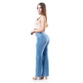 thumbnail image 2 of Jeans de corte recto con destrucciones /Juvenil, 1776 (Azul claro) azul 15, 2 of 3