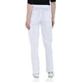 thumbnail image 2 of Marilyn Monroe Womens Stretch Eight-Pocket Straight Leg Scrub Cargo Pants, 2 of 5
