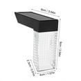 Indoor Solar Light Step Stair Light Outdoor Garden Decorative Fence LED