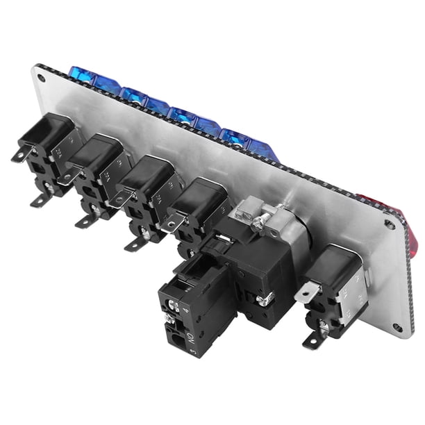 Universal 12V Racing Cars, 6 in 1 Ignition Switch Panel Control
