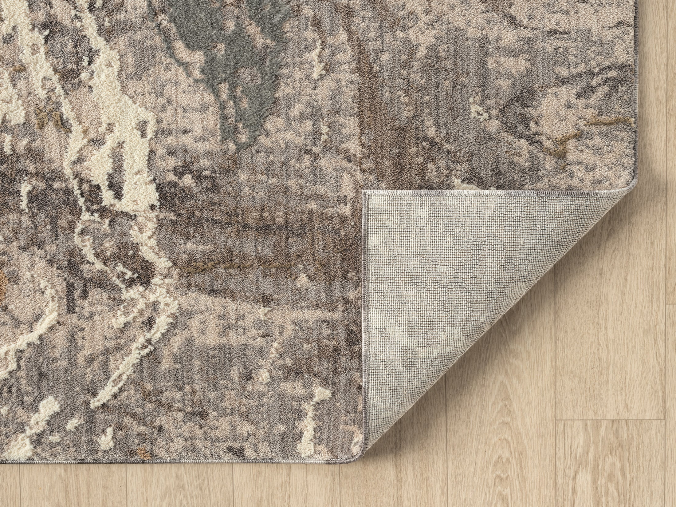United Weavers Utopia Verona Contemporary Abstract Area Rug, Grey, 12'6" x 15'