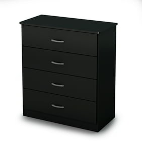 South Shore Smart Basics 3 Drawer Dresser Black Walmart Com