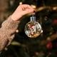 thumbnail image 4 of Adornos navideños de nieve para perros | Bola de cristal con figuras de cachorros con atuendo festivo | Varias razas, incluyendo pastor alemán, chihuahua, maltés y corgi | Adorno navideño para árbol, 4 of 6