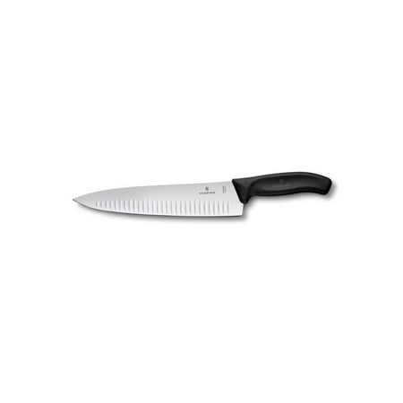 

Victorinox VIC-6.8023.25 10 in. 2020 Swiss Classic Chefs Straight Granton Blade Kitchen Knife Black