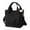 Black, variant on VBVC Fashion Canvas Bag Tote Bag Storage Bag Multi-Pocket Handbag Handle Bag Large Capacity Multi-pocket Handbag