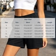 thumbnail image 3 of Wensltd Women's Shorts Elastic Waist Cargo Shorts with Drawstring and Side Pockets Soft Everyday Wear, 3 of 7