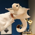 thumbnail image 1 of ying Squirrel Plush Stuffed Animal - Cartoon Simulation Little Flying Squirrel Doll Plush Toy Limbs With Magnets Flying Squirrel Doll Children Soothing Puppet Doll, 1 of 7
