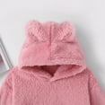 thumbnail image 4 of Baozhu Children Baby Boy Girl Clothes Sets Winter Kids Plush Hoodie Tops + Pant Outfits Baby Cotton Clothing Suit Baby Casual Outfits, 4 of 5