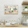 thumbnail image 4 of Kitchen Canvas Wall Art - Farmhouse Wall Art For Decor Bathroom, Rustic Landscape Painting, Vintage Kitchen Sign Picture, Framed Poster Kitchen Artwork For Farmhouse Dining Room Wall Decor 12x18 inch, 4 of 6